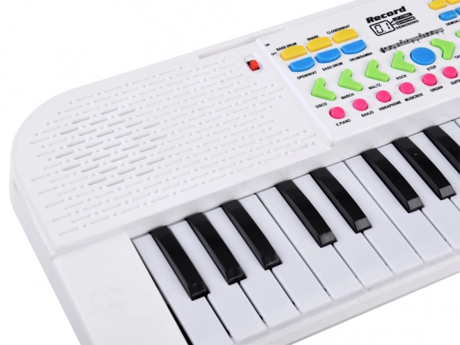 Elektronisch keyboard voor kinderen met microfoon