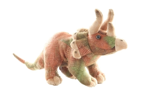 Pluchen speelgoed Triceratops dinosaurus
