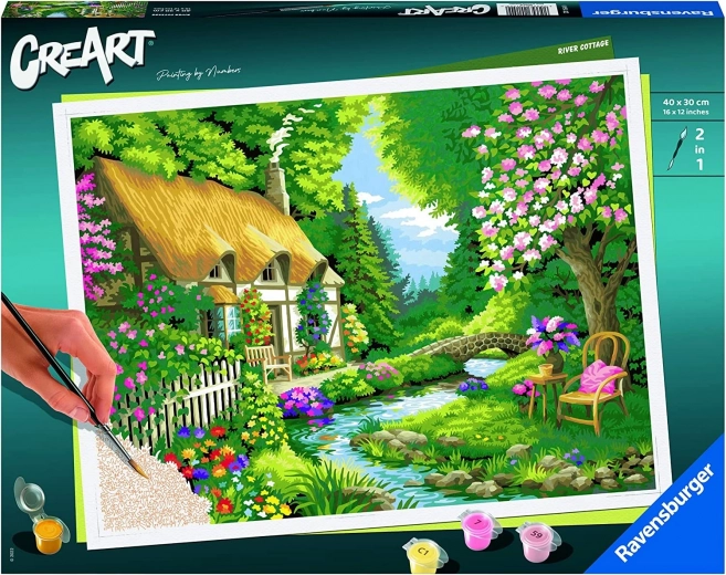 CreArt Premium B – huisje aan de rivier