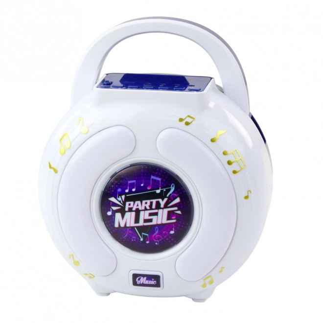 Karaoke set twee microfoons en bluetooth luidspreker