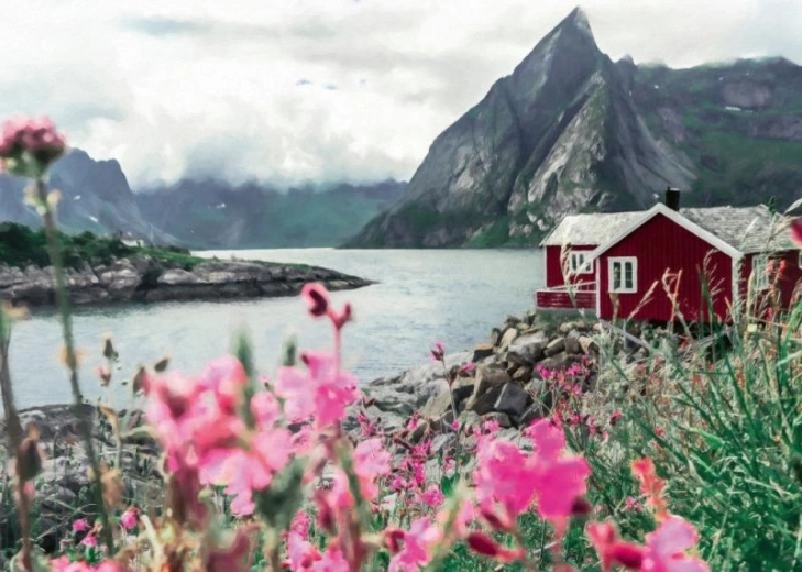 Indrukwekkend Lofoten-motief in Noorwegen