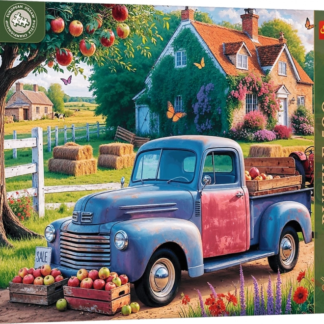 Puzzel TREFL Premium Plus Theetijd: De Boerenauto 500 Stukken
