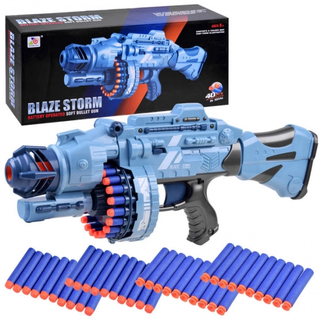 Grote blaster met schuimkogels