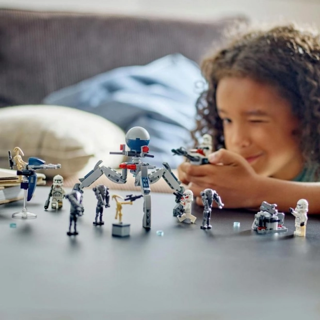 LEGO® Star Wars™ 75372 Clone Trooper- en Battle Droid-gevechtspakket