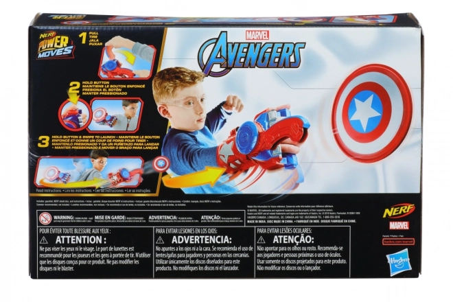 Avengers Kapitein Amerika schild en handschoen