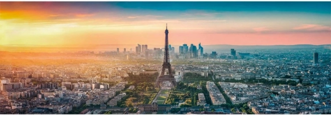 Puzzel 1000 st Compact Panorama Parijs