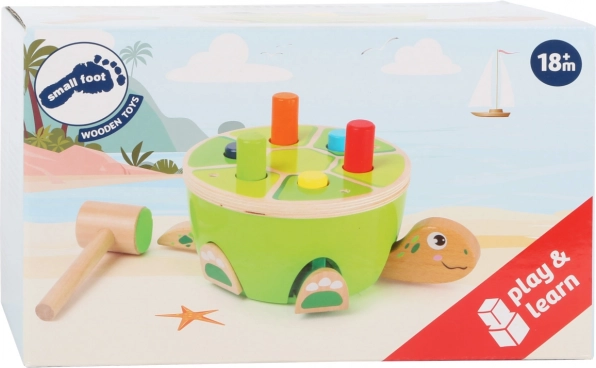 Slim pop-up effect en beweeglijke schildpad