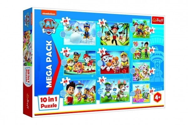 Puzzel Paw Patrol Trefl 10v1
