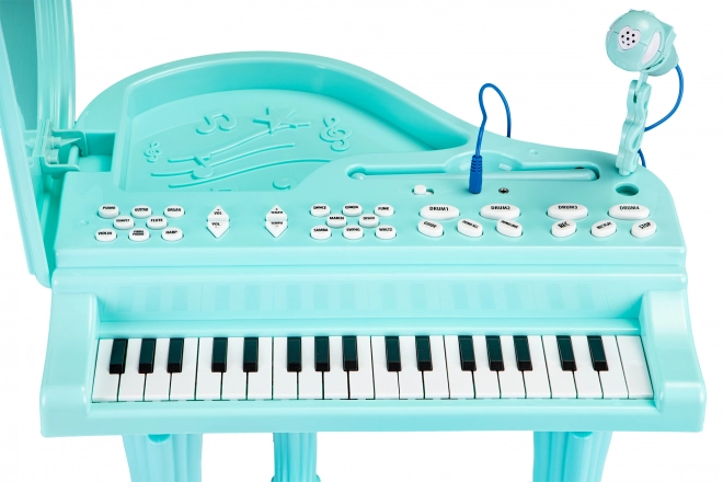 Orgel piano keyboard piano met microfoon mp3