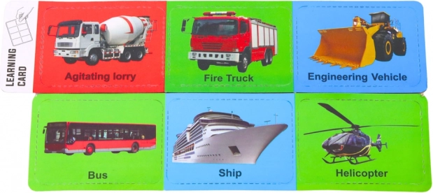 Set Auto met Blauwe Caravan