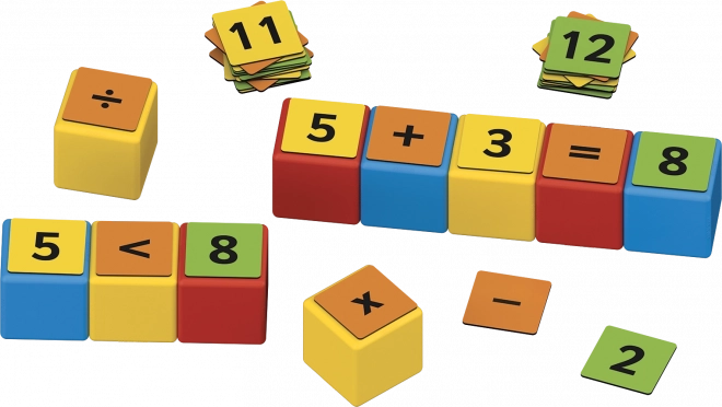 Geomag Magicube Wiskunde 61 stuks