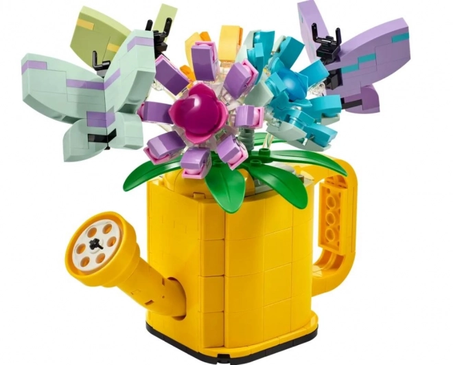 Lego creator bloemen in gieter