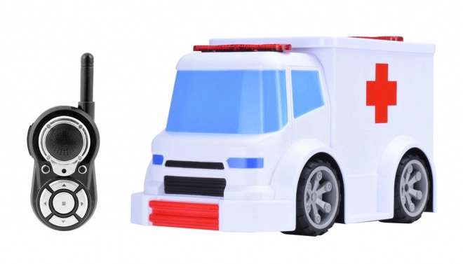 RC ambulance met spraakbesturing 1:24