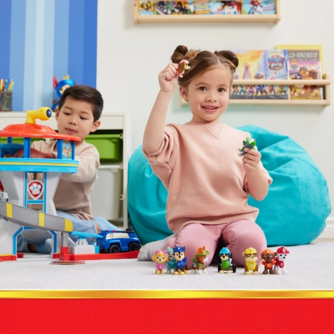 Paw Patrol figuurenset - Alle pups aan dek