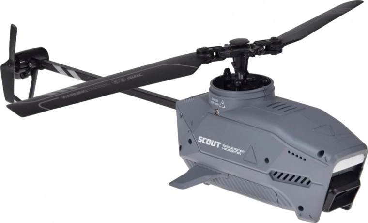 stabiele vlucht met dubbele rotor