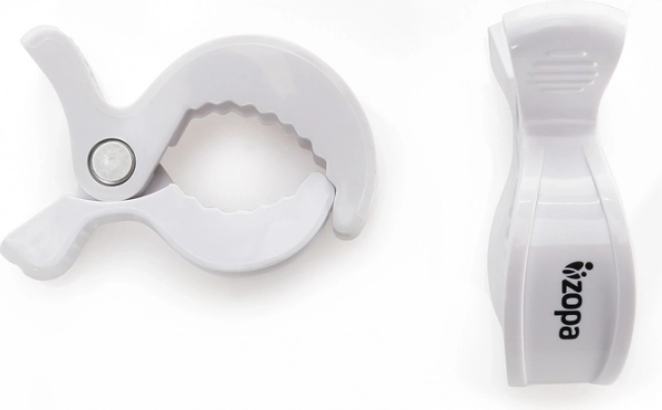 Multifunctionele clip voor kinderwagen, Wit
