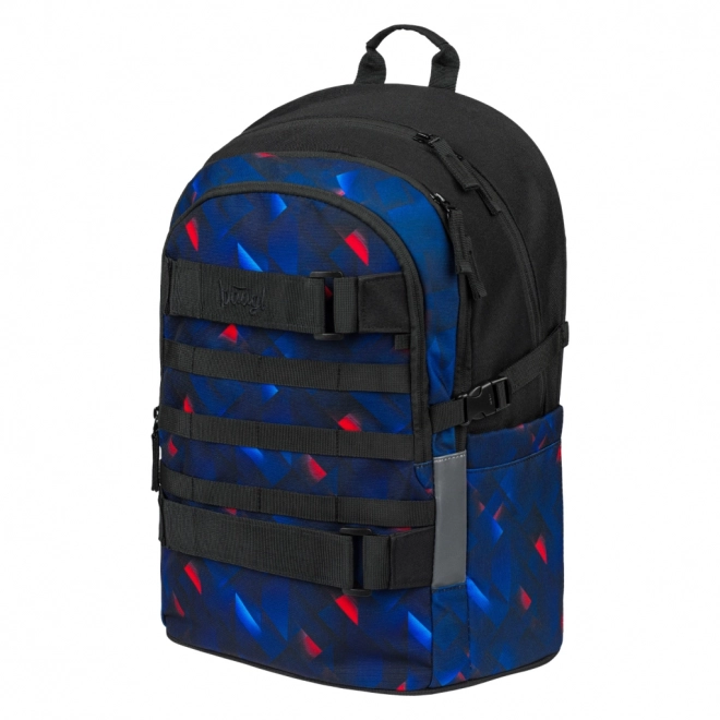 BAAGL set rugzak, etui en sporttas Skate Indigo
