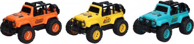Auto Jeep Off-road op Traagheidskoppeling