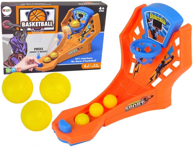 Tafel basketbalspel voor kinderen