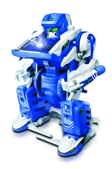 Zonne-energie aangedreven robot 3-in-1