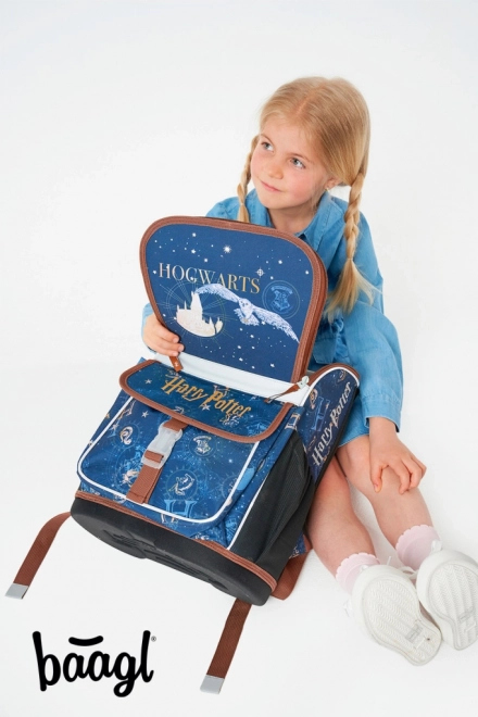 BAAGL 3 SET Zippy Harry Potter Zweinstein: schooltas, etui, zak