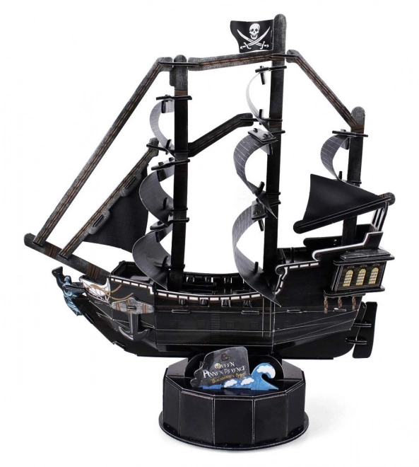 CubicFun 3D-puzzel Zeilschip Queen Anne's Revenge 100 stukken