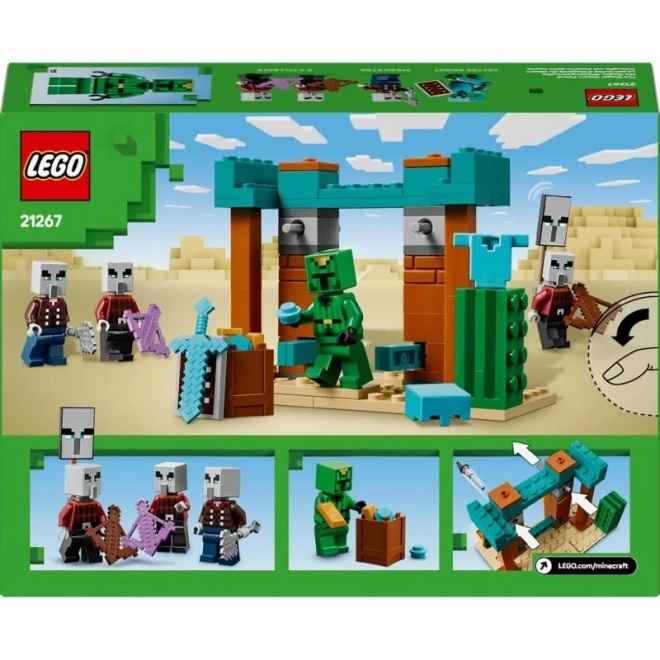Lego Minecraft Zandpatrouille