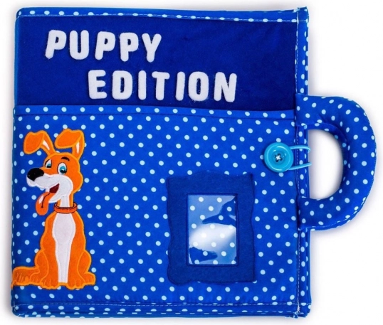 Interactief kinderboek Quiet Book, Hond
