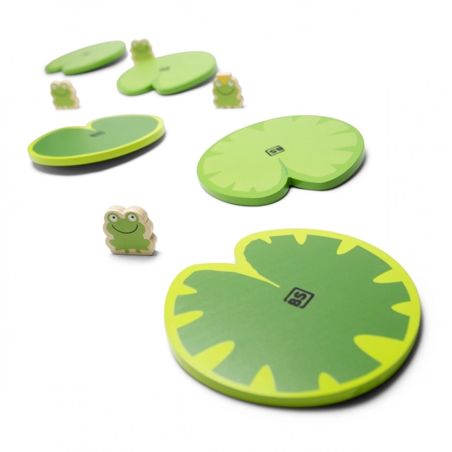 Balancierende Pad - Waterlelies