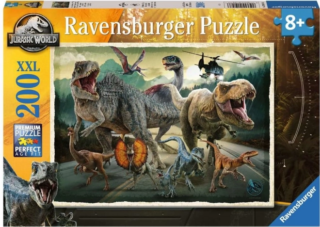 Puzzel Jurassic Wereld XXL 200 stukjes