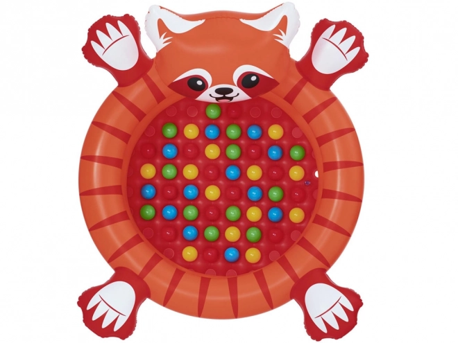 Droog zwembad rode panda met ballen van Bestway