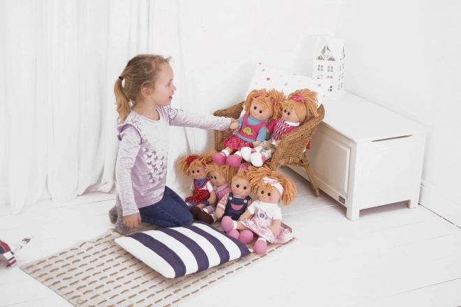 Bigjigs Toys Turkoois Jurk met Trui voor Pop 38 cm