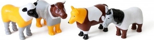 Vier favoriete boerderijdieren