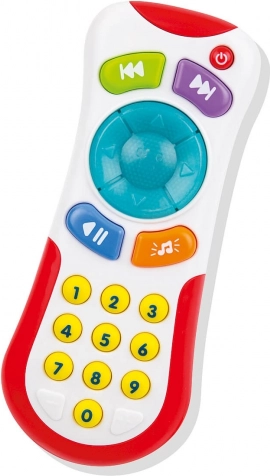 Interactieve afstandsbediening voor kinderen met melodieën en lichtjes