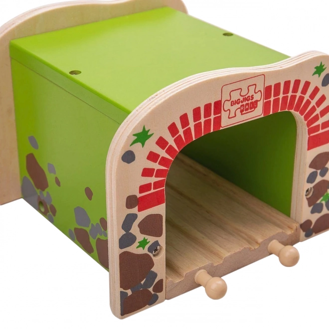 Bigjigs Rail Dubbele Spoortunnel