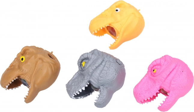 Knijpbare dinosauruskop 9 cm