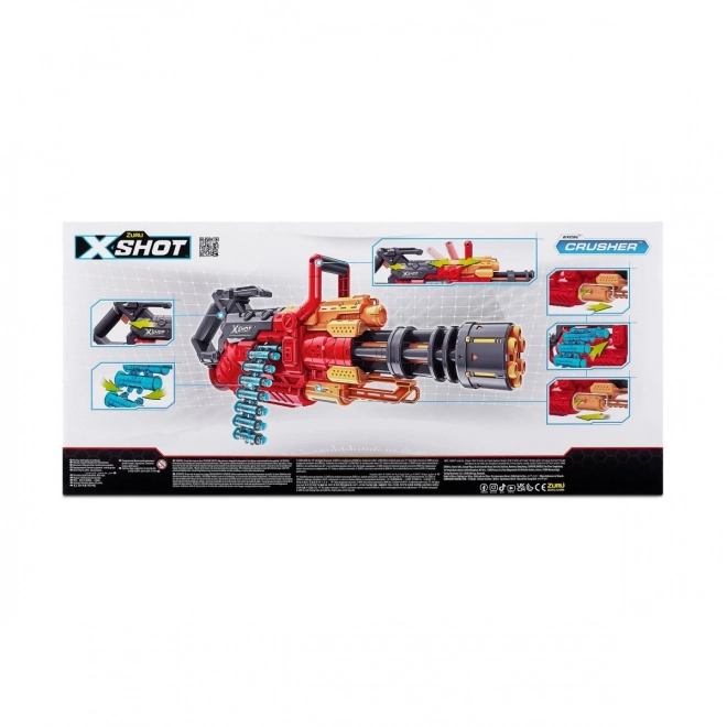 Wyrzutnia X-Shot Crusher met 48 schuimpijlen