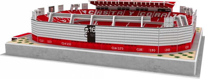Lichtgevende 3D puzzel stadion Ramón Sánchez-Pizjuán - FC Sevilla