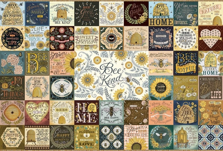 COBBLE HILL Puzzel Brave Bijen 2000 stukjes