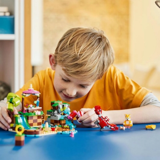 Zes figuren en accessoires