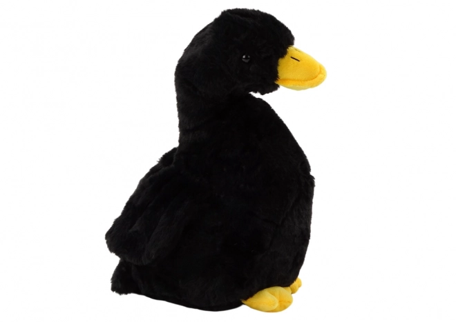 zwarte pluche gans 30 cm