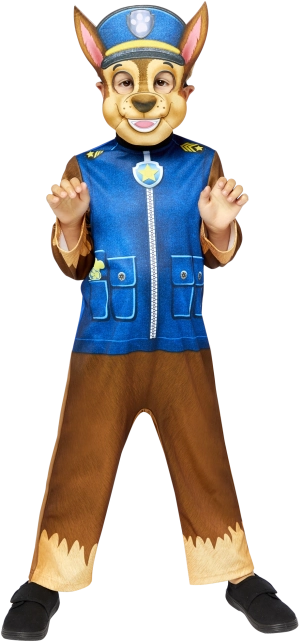 Kinderkostuum Chase van PAW Patrol (2–3 jaar)