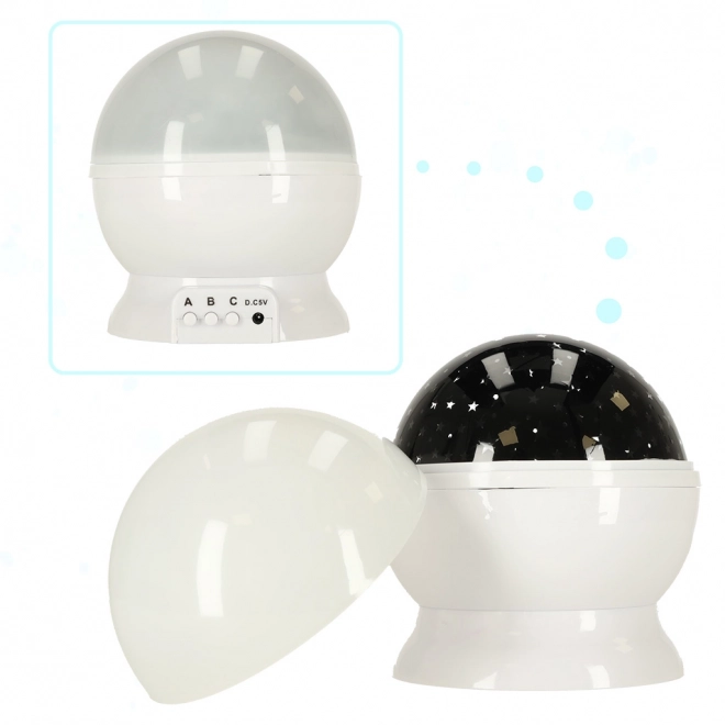 Sterrennachtlamp – Wit