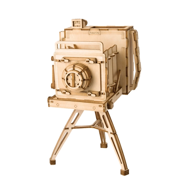 Houten 3D-puzzel Historische Camera