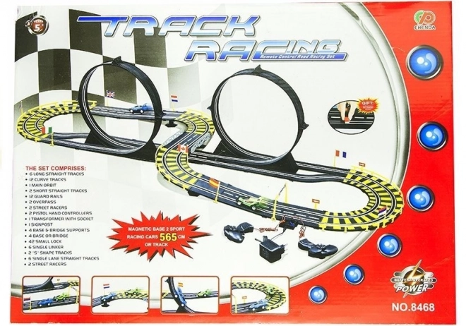 Racebaan voor twee auto's 565 cm