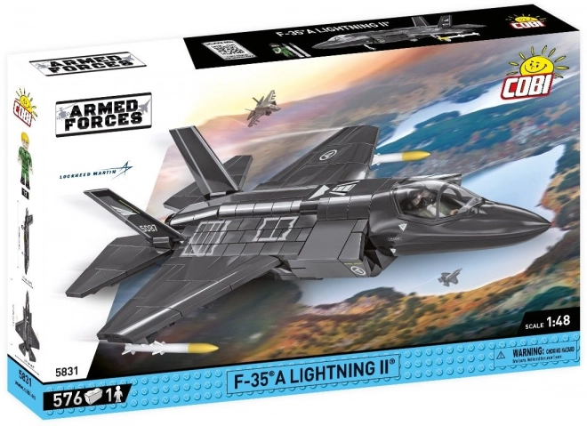 COBI 5831 Gewapende Strijdkrachten F-35A Lightning II Noorwegen, 1:48