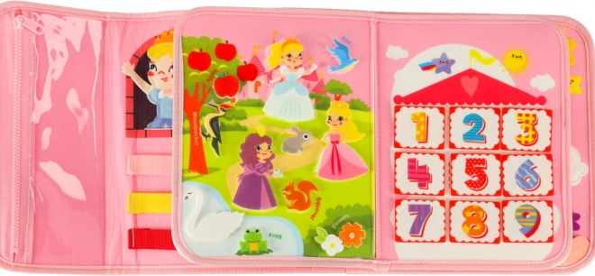Roze Montessori sensorische rugzak