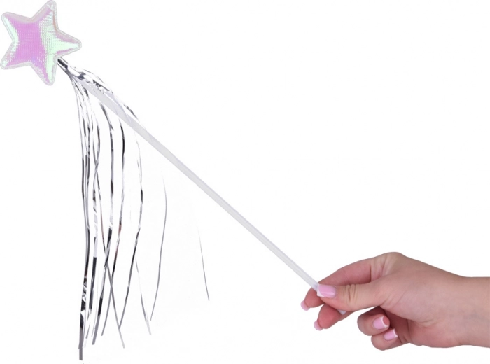 Aureool en stervormige staf voor een magisch effect