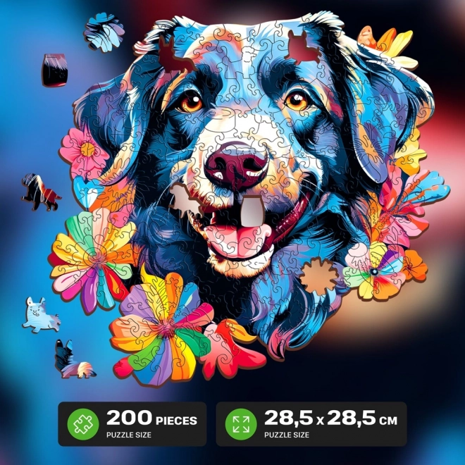 EscapeWelt houten puzzel hond 200 stukken