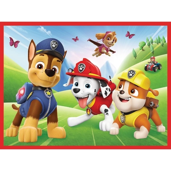 TREFL Set 3in1 Paw Patrol in actie (2x puzzel + memory)